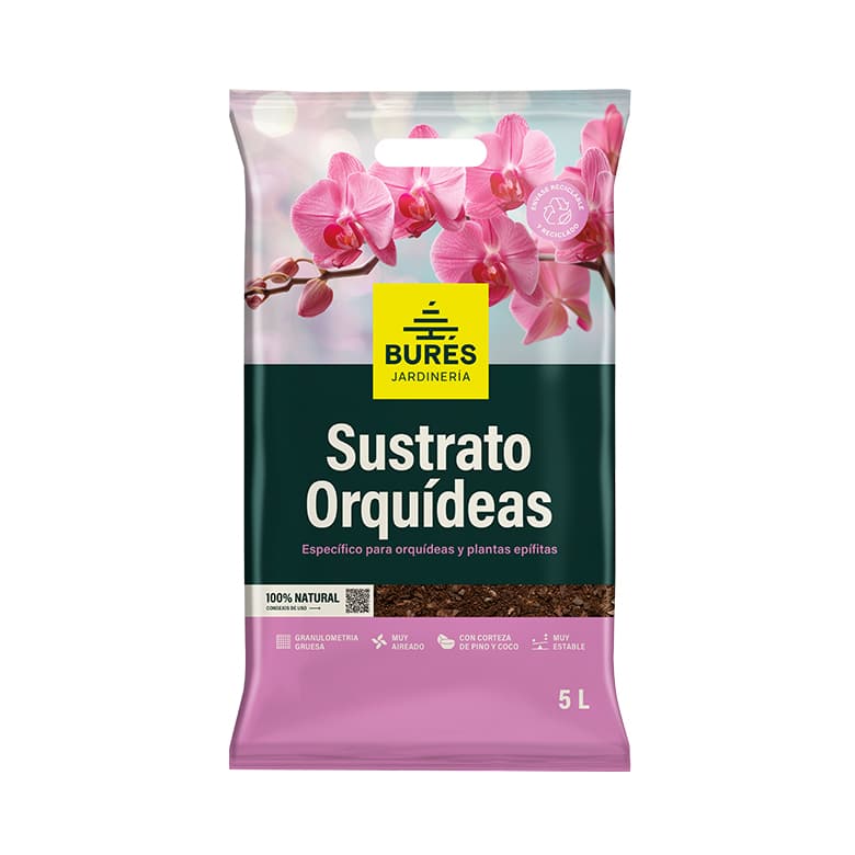 Sustrato Orquídeas